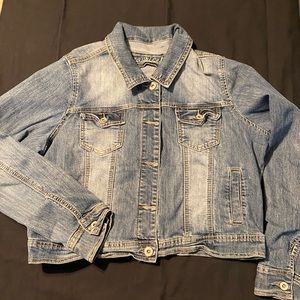Cropped Jean Jacket